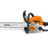 TRONÇONNEUSE STIHL MS 180 C-BE AVEC 2 CHAINES D'ORIGINE