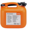 BIDON À CARBURANT ORANGE STIHL 5 LITRES